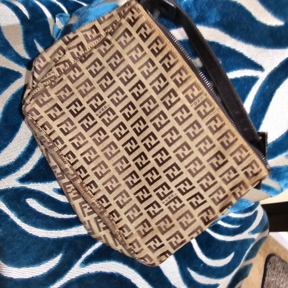 Authentic Fendi Zucca Hand Bag